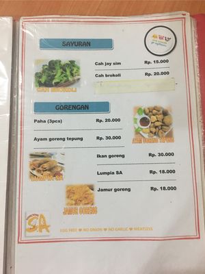 Fried goodness at Waroeng SA in Malang