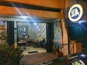 Storefront at Waroeng SA in Malang