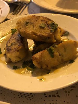 Lupin croquette  at A Venda in Faro