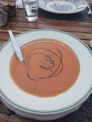 Gazpacho at A Venda in Faro