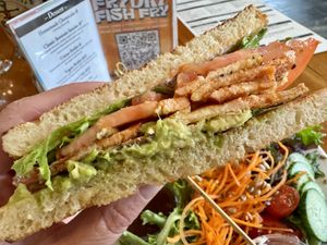 Delicious!! B.L.A.T.  at Boundary Bay Brewery in Bellingham