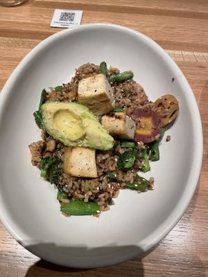 Grain bowl at True Food Kitchen in Palo Alto