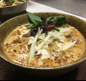 Yellow Curry at Zen Cuisine in Durango