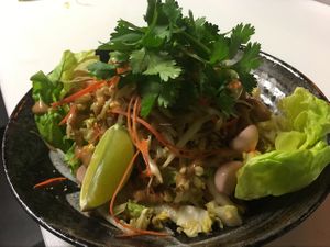 Raw Pad Thai Salad  at Zen Cuisine in Durango