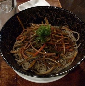 Soba at Zen Cuisine in Durango