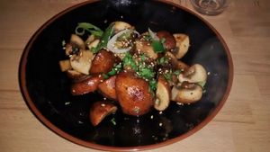 Mushrooms at Primeur Cantine in Paris