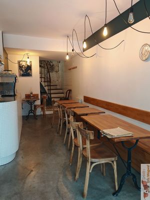 Inside at Primeur Cantine in Paris