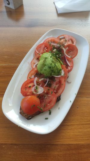 Tomatenbrot at Amalie in Speyer
