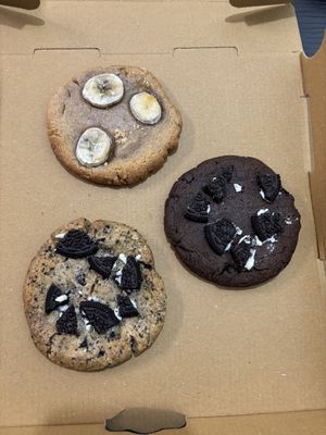 the vegan flavors    at Midnight Cookies in Gainesville