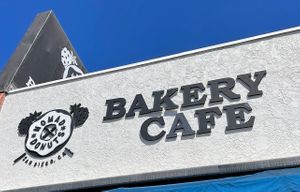 outside   at Nomad Donuts in San Diego