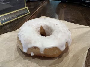 Vanilla Bean Donut  at Nomad Donuts in San Diego