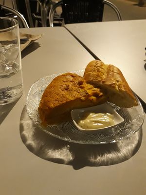 Pintxo de tortilla at El Chigre de Manjatan in Majadahonda