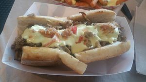 Wiz kid cheesesteak at Wiz Kid in Philadelphia