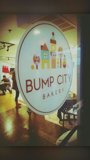 front of building at Bump City Bakery in Petaluma