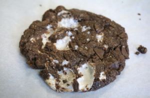 chocolate cookie at Bump City Bakery in Petaluma