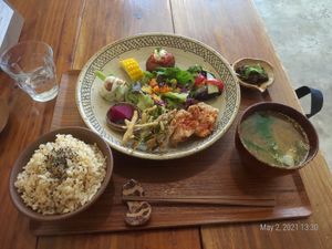 My lunch. at Mana in Naha