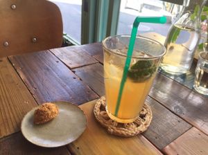 Lemon squash  at Mana in Naha