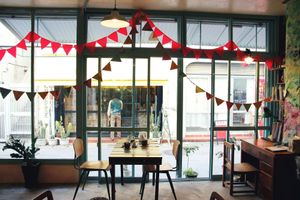 The interior of Mana at Mana in Naha