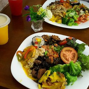 Lunch at Loving Hut - Jardins   in Sao Paulo