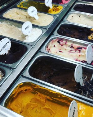 Sorvete vegano delicioso! at Loving Hut - Jardins   in Sao Paulo