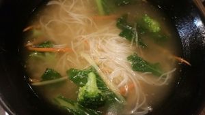 ginger mee suah soup at D'life 蔬食 - Jurong West in West Singapore