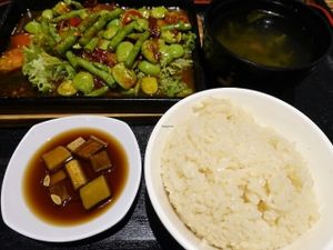 Sambal Petai fragrance rice set at D'life 蔬食 - Jurong West in West Singapore