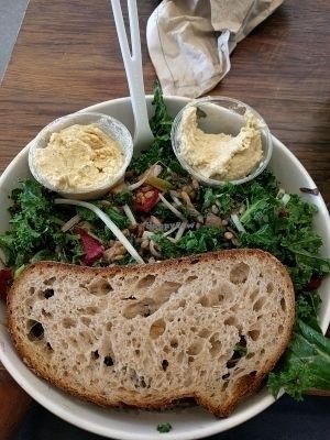 delicious bowl at sweetgreen in Santa Monica