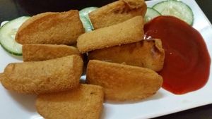 fried tofu at Zen Vegetarian Food Store in Johor Bahru