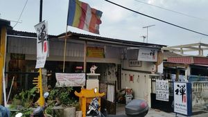 restaurant shop front at Zen Vegetarian Food Store in Johor Bahru