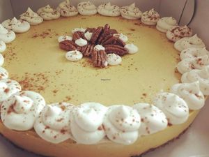 Raw Vegan Pumpkin Spice Cheesecake at Foodwise Kitchen in Arcata