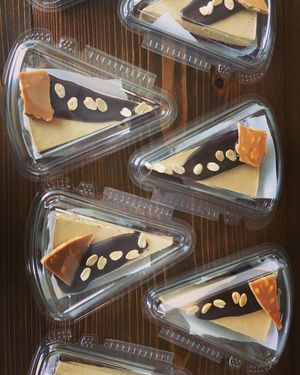 Vegan Raw Chocolate & Peanut Cheesecake at Foodwise Kitchen in Arcata