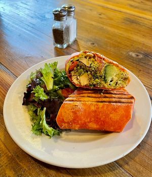 Garden Wrap at Aqus Cafe in Petaluma