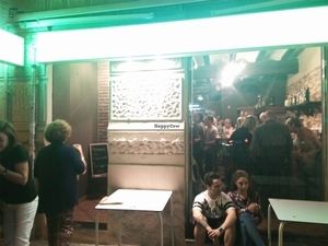 Inauguration night at Espiritu Libre in Valencia