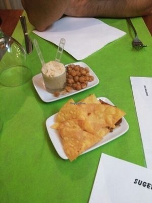 Appetizers  at Espiritu Libre in Valencia