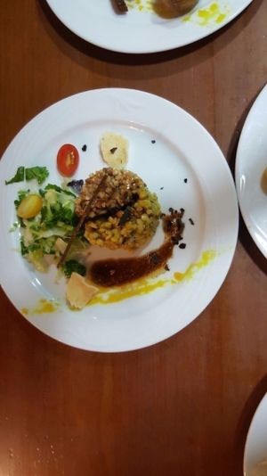 Vegan plate at Espiritu Libre in Valencia