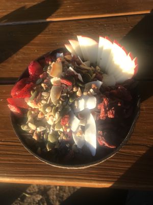Açai bowl  at HAH Lorne Beach in Lorne