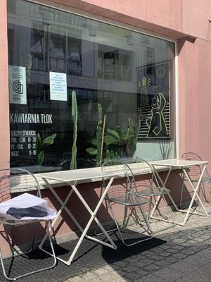 outside  at Tlok in Gdynia