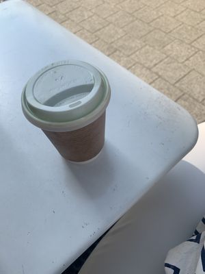 take out coffee at Tlok in Gdynia