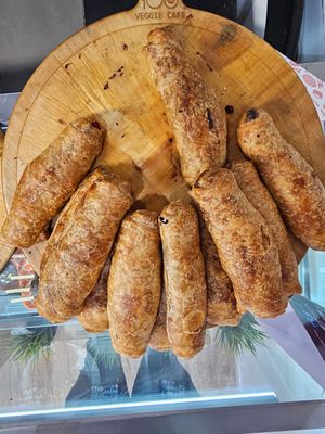 Sweet pastry at Veggie House in Astana