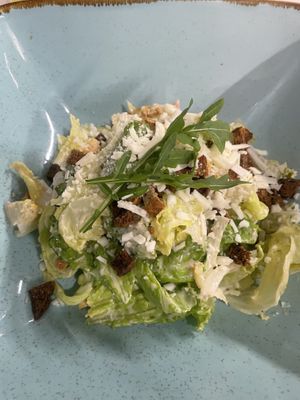 Vegan ceasar salad   at Veggie House in Astana