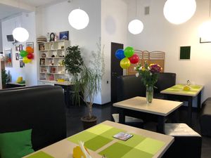 Dining room  at Veggie House in Astana