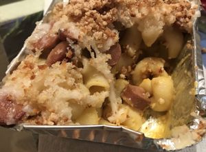 Vegan Mac Un-cheese with Vegan Hot Dogs at Grandpa Mac - Coastal Hwy in Rehoboth Beach