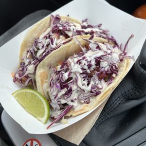 baja tacos  at Curia on the Drag Food Truck in Gainesville