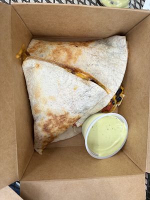 quesadillas   at Curia on the Drag Food Truck in Gainesville