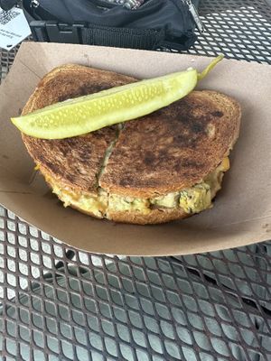 Tempeh Reuben  at Curia on the Drag Food Truck in Gainesville