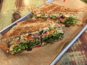 Sammy something. Forgot name but it was Delish! at Curia on the Drag Food Truck in Gainesville