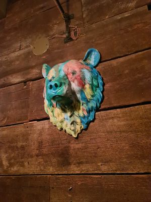 Decor at Bareburger - Hell's Kitchen in New York City