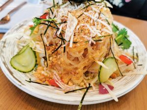 Pad Thai Salad at PLANTA - Yorkville in Toronto