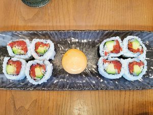 Spicy Tuna Roll at PLANTA - Yorkville in Toronto