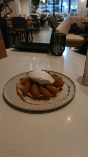 Caramel Apple Tart (Special) at PLANTA - Yorkville in Toronto